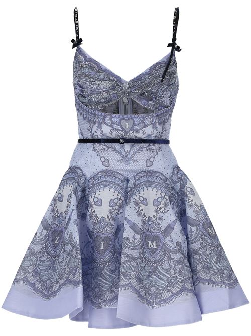 Short dress ZIMMERMANN | 2352DR251BLUE LACE PRINT